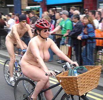 naked bike ride london