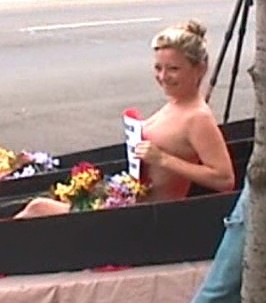 peta girl in coffin