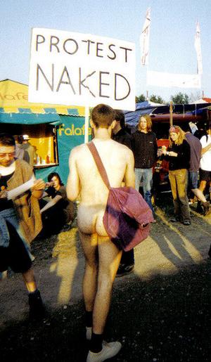 another protest naked sign