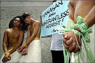 half-naked men in Manila